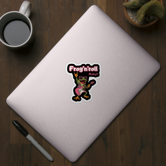 Frog’n’roll Baby by Stylecombinator